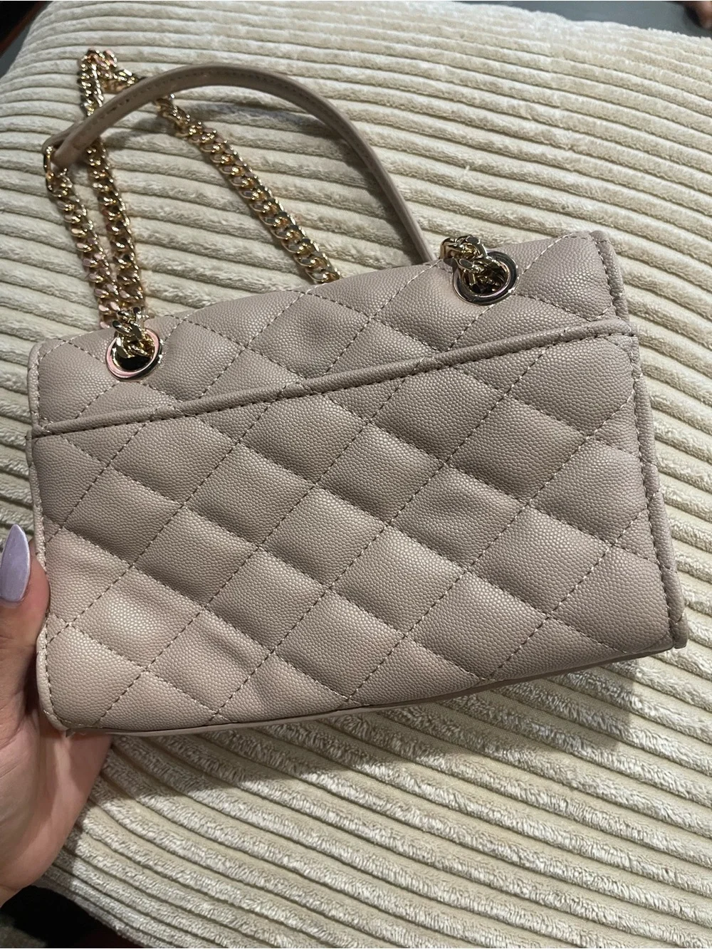 Aldo quilted flap